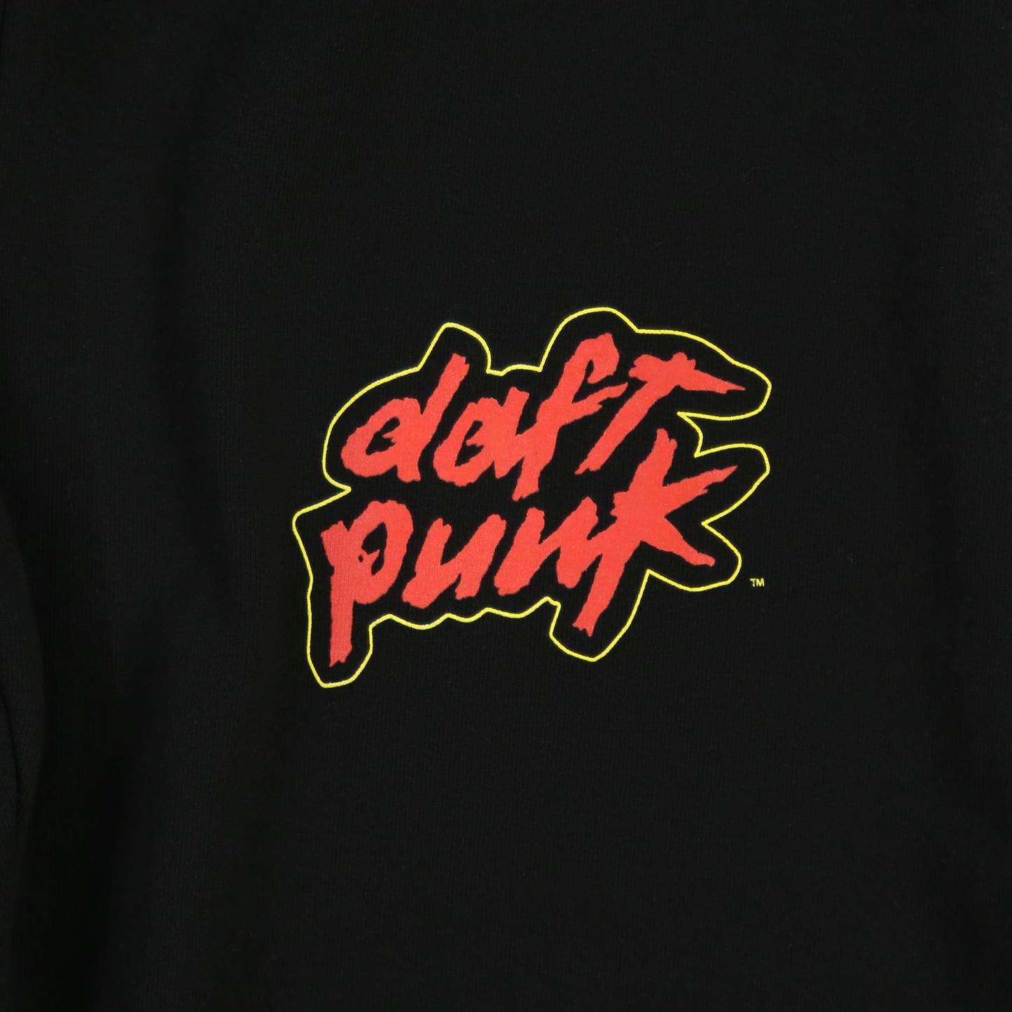CLASSIC DAFT PUNK LOGO - BLACK T-SHIRT