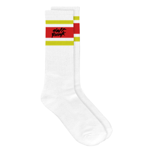 DAFT PUNK STRIPED SOCKS